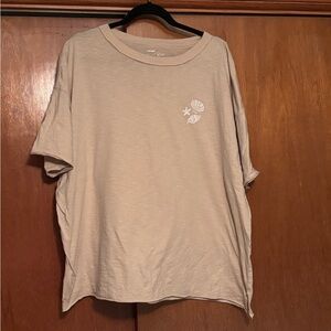 Aerie Light Tan Tee Treasure Trove